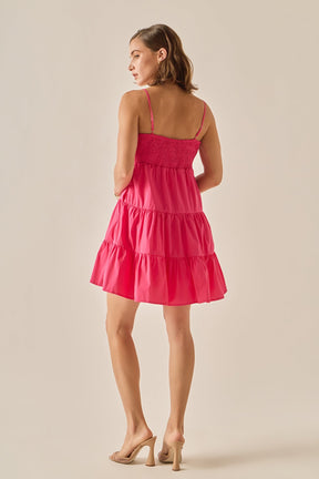 ENGLISH FACTORY - The Ellie Starfish Mini Dress - DRESSES available at Objectrare