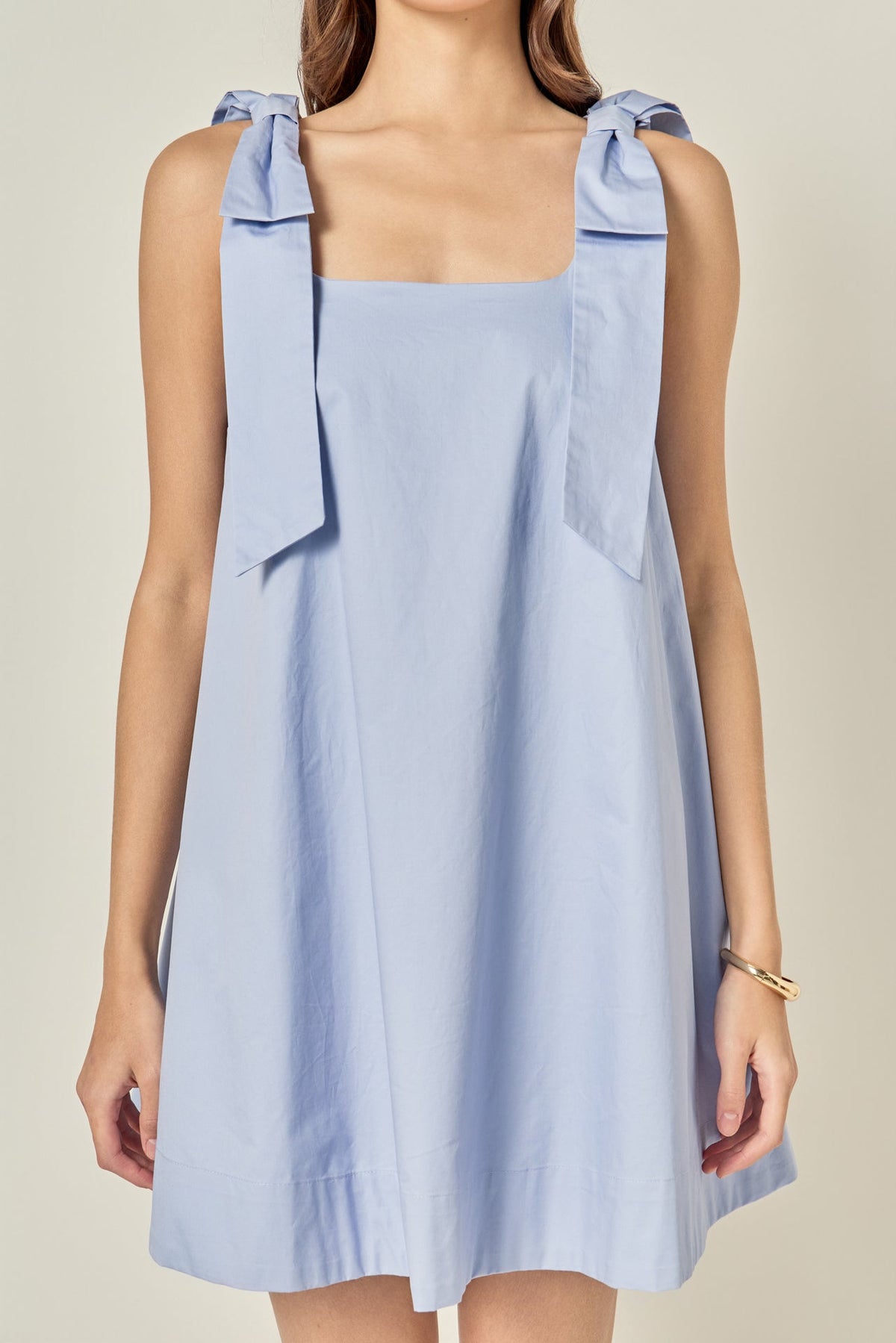 Femme Bow Detail Mini Dress