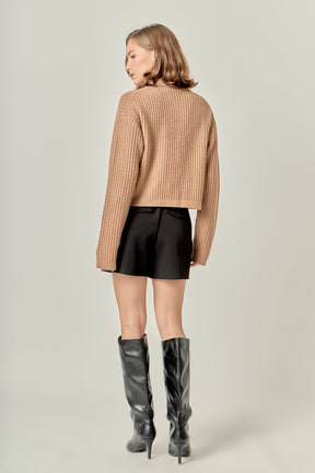 ENGLISH FACTORY - Textured Knit Lady Jacket - JACKETS available at Objectrare