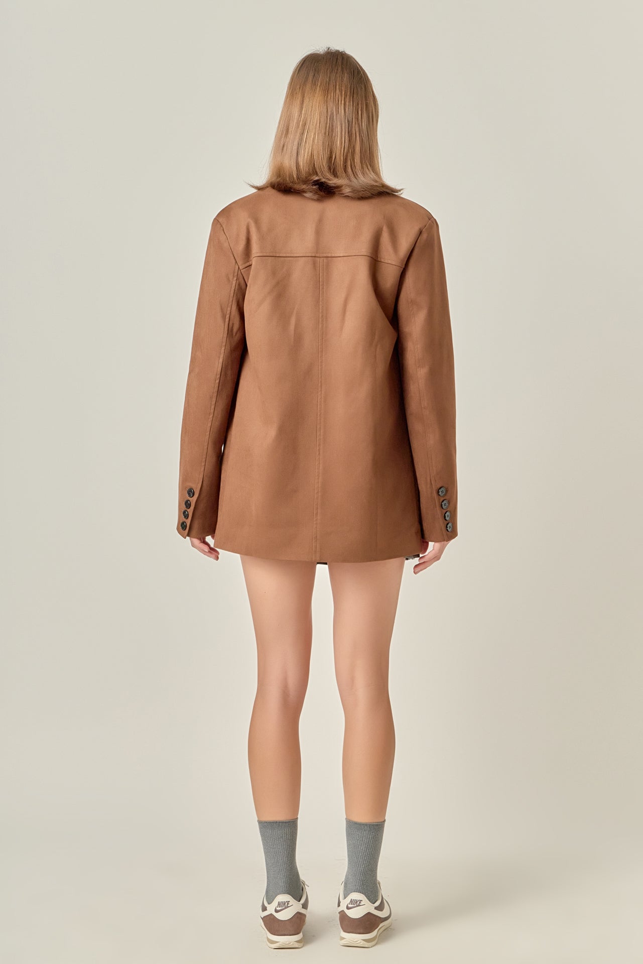ENGLISH FACTORY - Faux Suede Jacket - JACKETS available at Objectrare