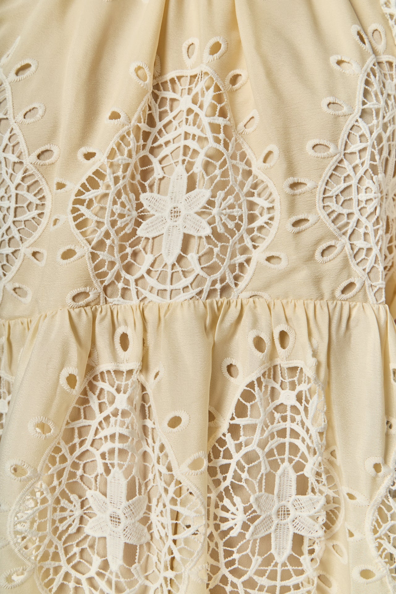 ENGLISH FACTORY - Amelie Eyelet Dress - DRESSES available at Objectrare