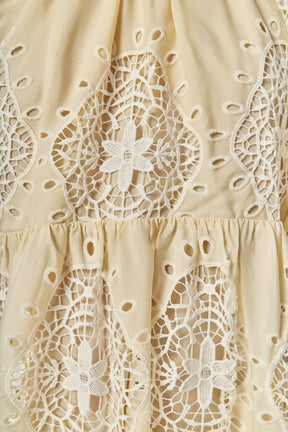 ENGLISH FACTORY - Amelie Eyelet Dress - DRESSES available at Objectrare