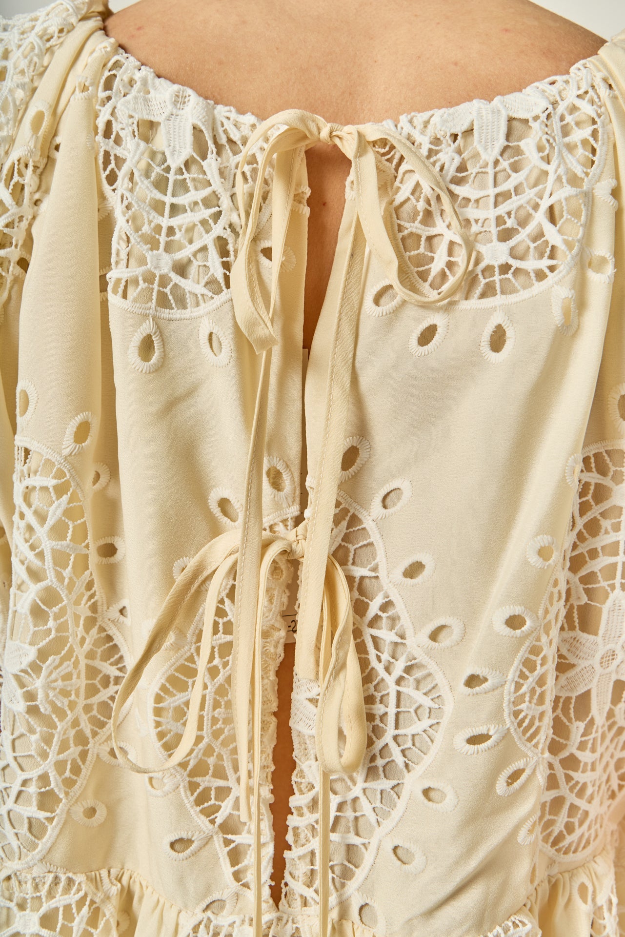 ENGLISH FACTORY - Amelie Eyelet Dress - DRESSES available at Objectrare