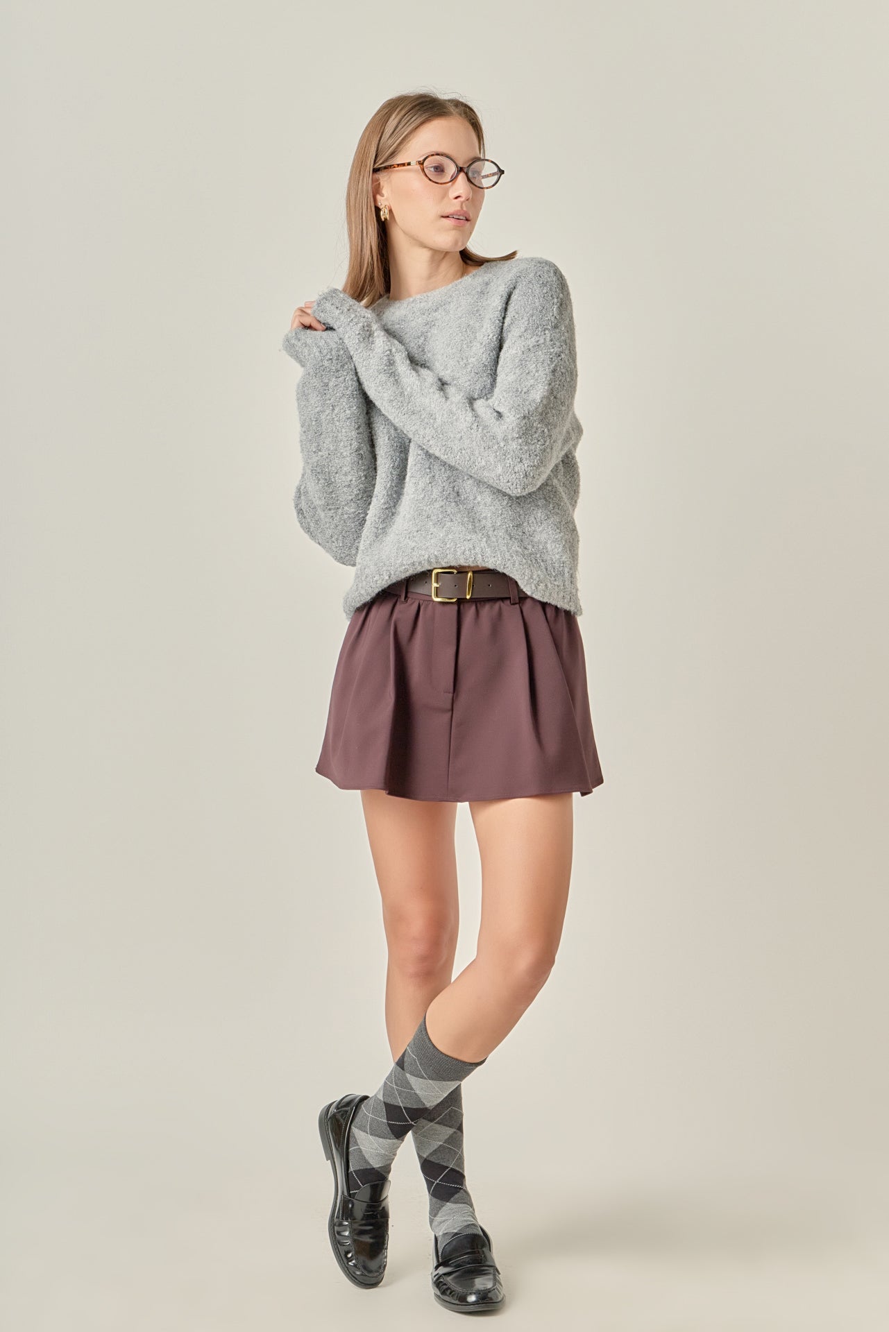 ENGLISH FACTORY - Mini Ruffle Skort - SKORTS available at Objectrare