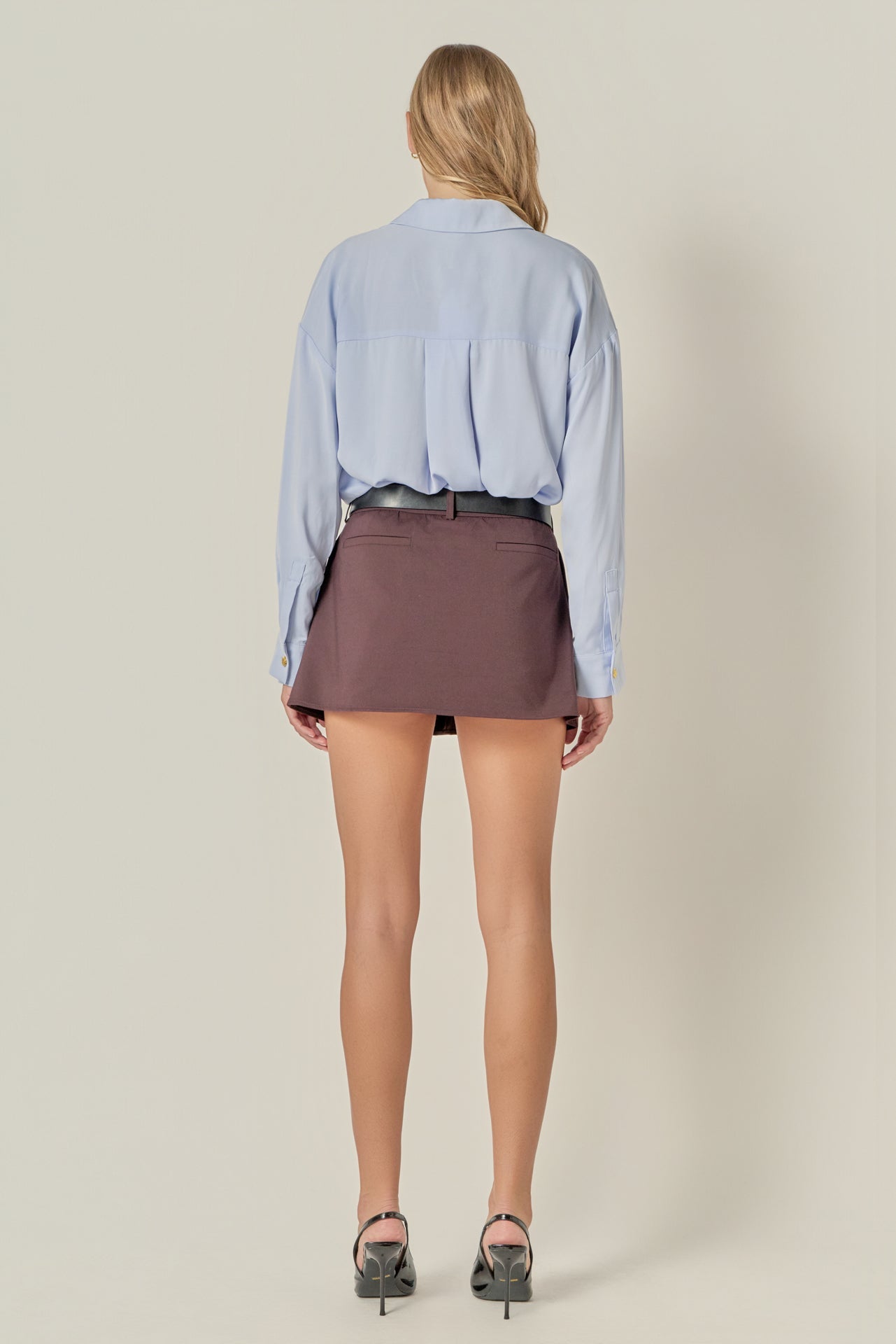 ENGLISH FACTORY - Mini Ruffle Skort - SKORTS available at Objectrare