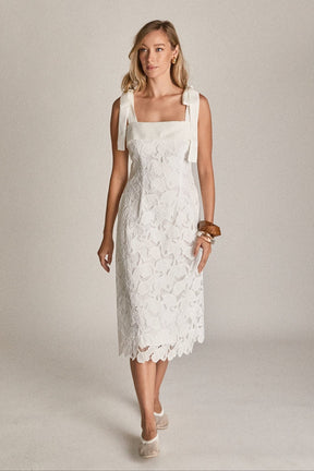 Bow Belle Lace Midi