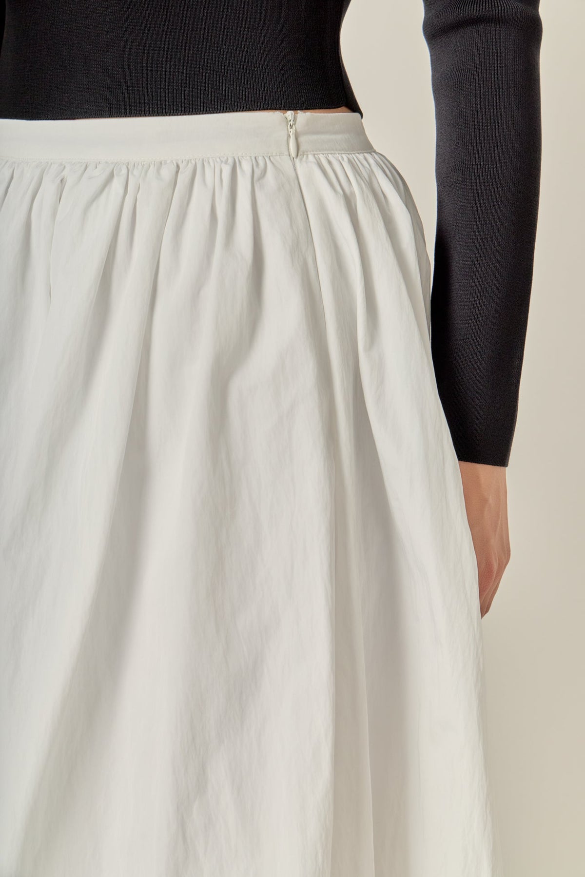 ENGLISH FACTORY - Balloon Midi Skirt - SKIRTS available at Objectrare