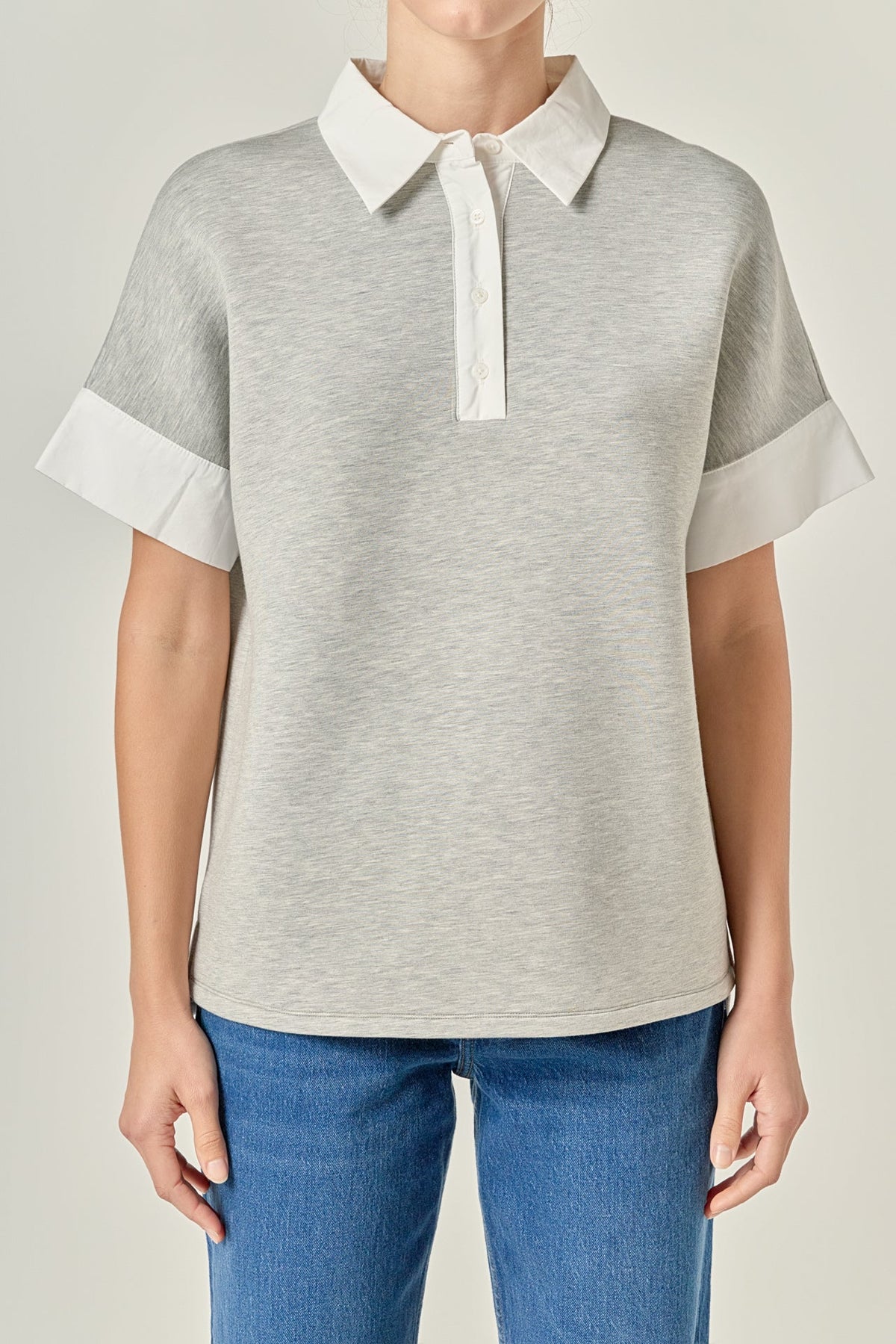 Scuba Collar Sweatshirt