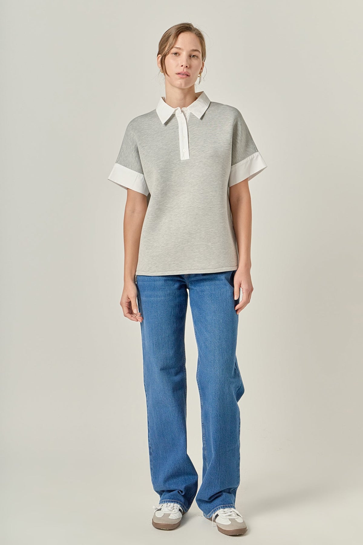 Scuba Collar Sweatshirt