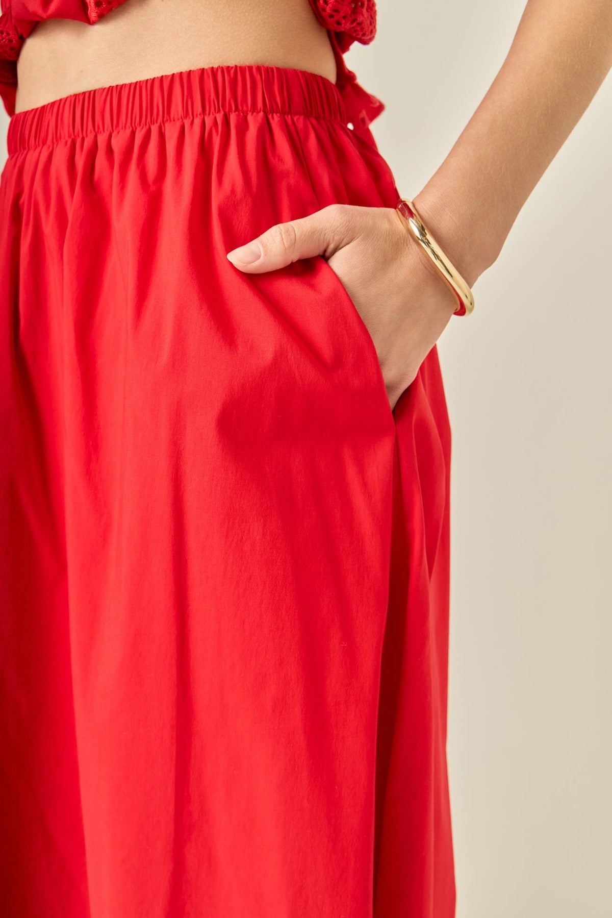 ENGLISH FACTORY - Sweet Scallop Midi Skirt - SKIRTS available at Objectrare