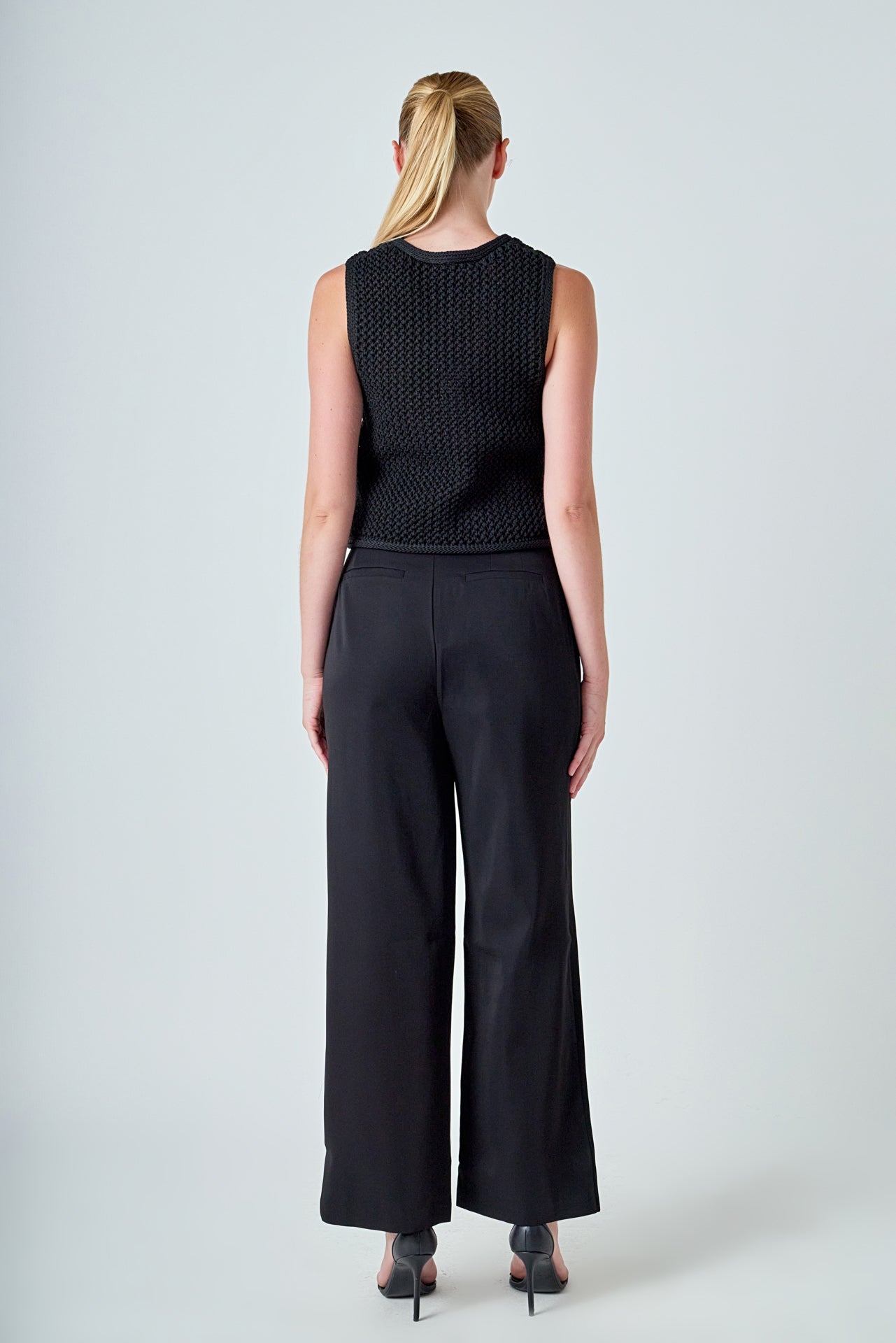 ENDLESS ROSE - Sleeveless Knit Top - TOPS available at Objectrare