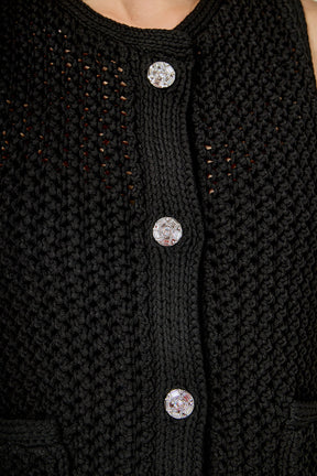 ENDLESS ROSE - Sleeveless Knit Top - TOPS available at Objectrare