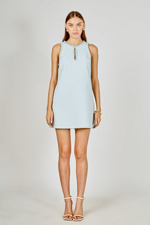 ENGLISH FACTORY - Textured Mini Dress - DRESSES available at Objectrare