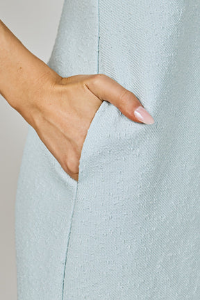 ENGLISH FACTORY - Textured Mini Dress - DRESSES available at Objectrare