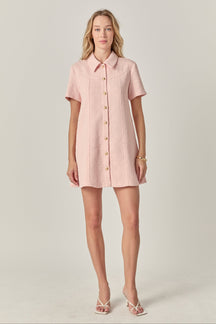 ENGLISH FACTORY - The Elle Mini Dress - DRESSES available at Objectrare