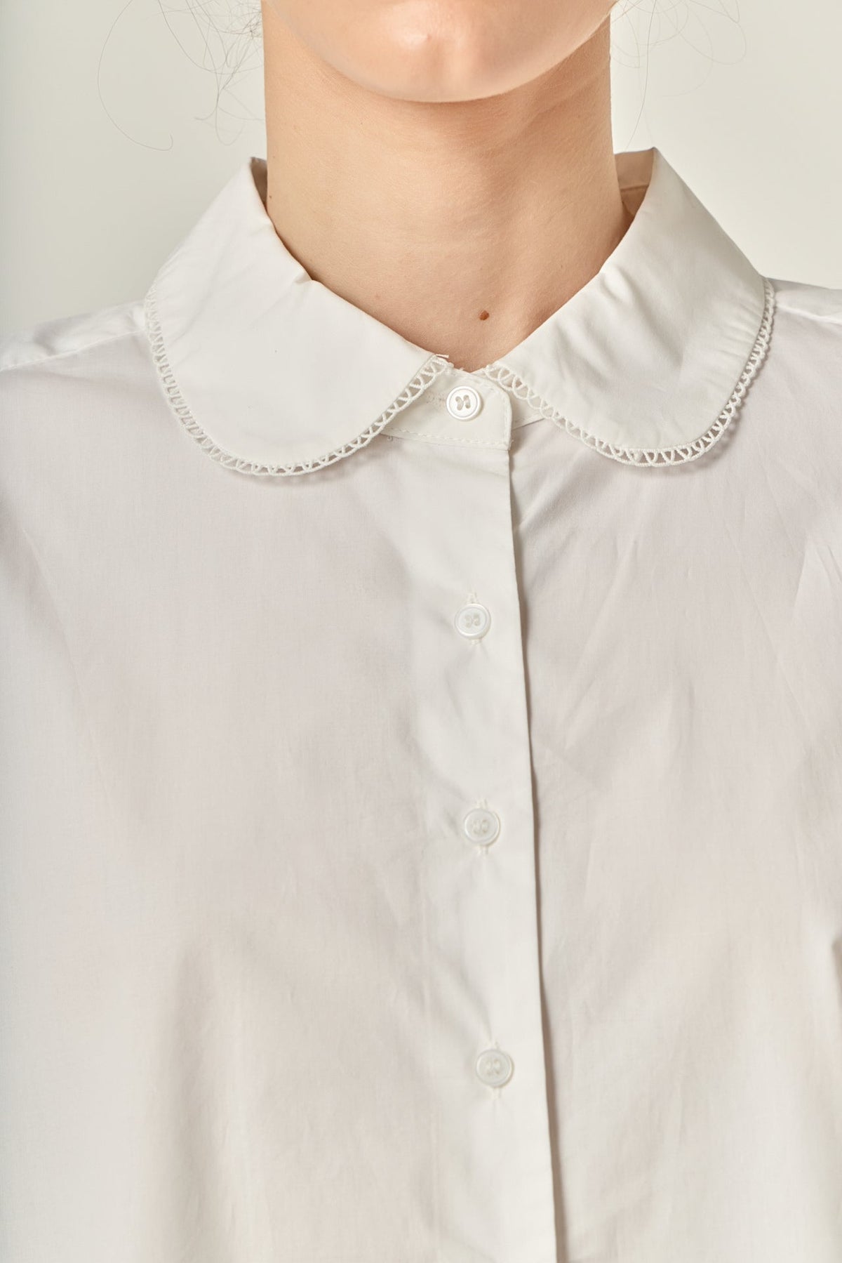 Lace Trim Shirt