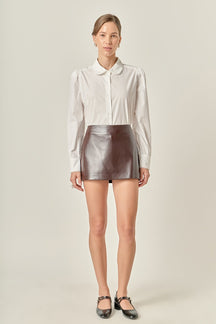 ENGLISH FACTORY - Lace Trim Shirt - BLOUSES available at Objectrare