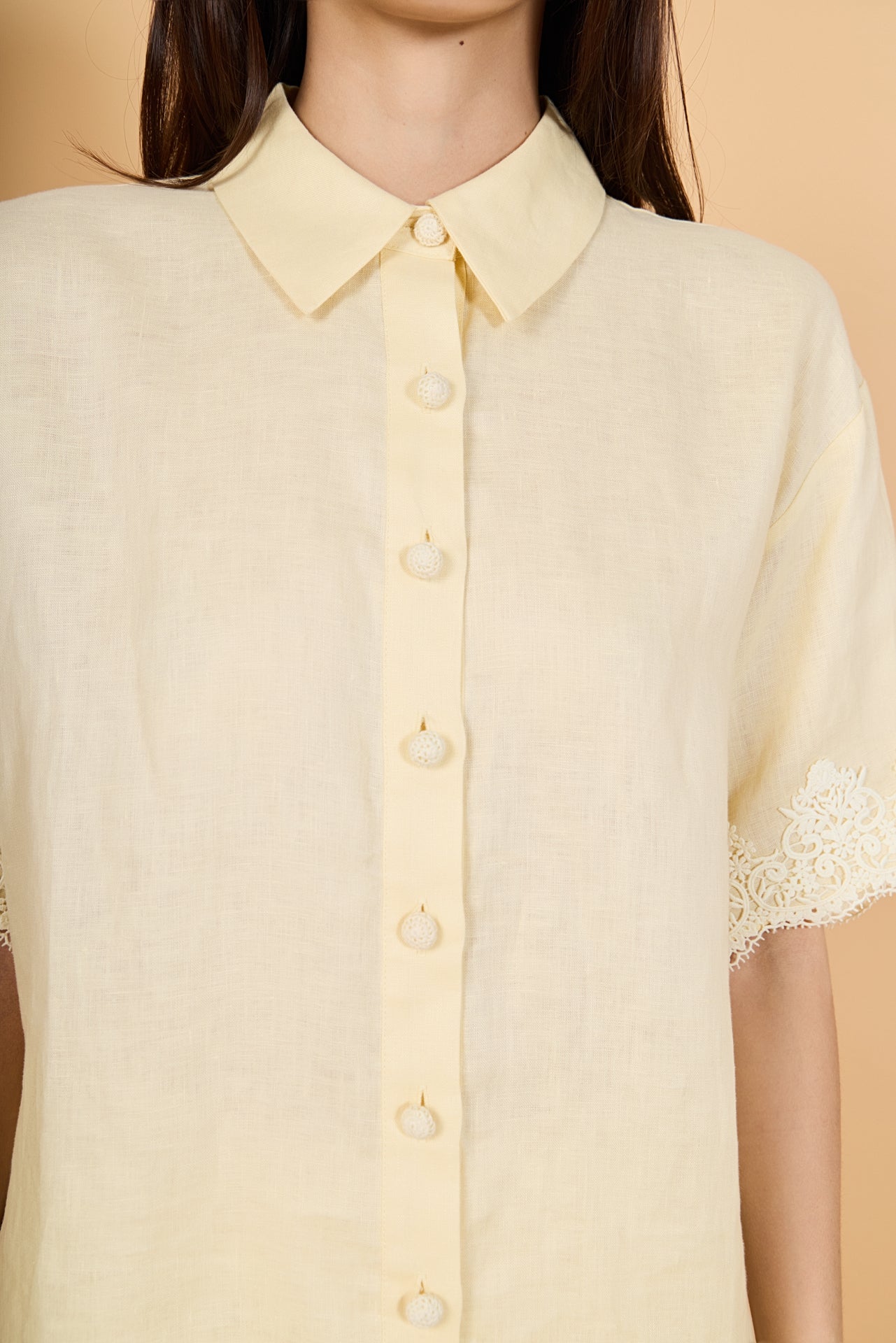 Linen Lace Shirt