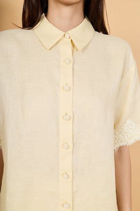 Linen Lace Shirt