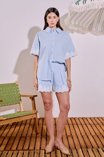 Linen Lace Shirt