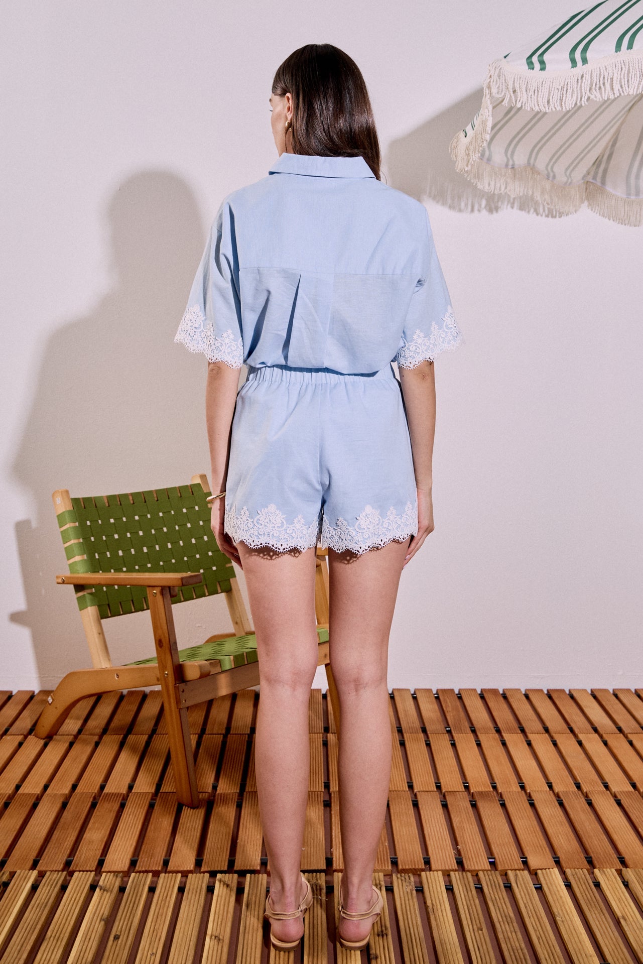 Linen Lace Shirt