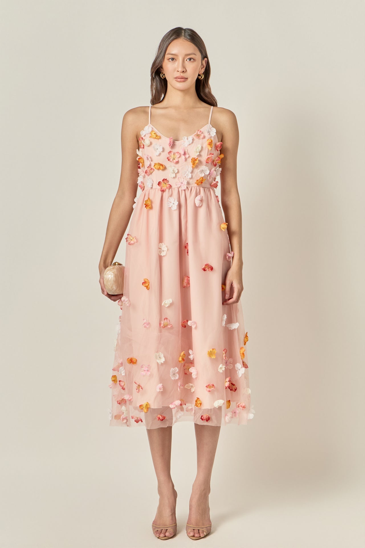 ENGLISH FACTORY - Petal Bloom Midi Dress - DRESSES available at Objectrare