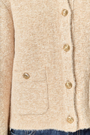 ENGLISH FACTORY - Textured Cardigan - SWEATERS & KNITS available at Objectrare