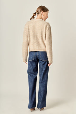 ENGLISH FACTORY - Textured Cardigan - SWEATERS & KNITS available at Objectrare