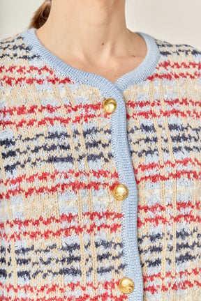 ENGLISH FACTORY - Textured Stripe Jacket - JACKETS available at Objectrare