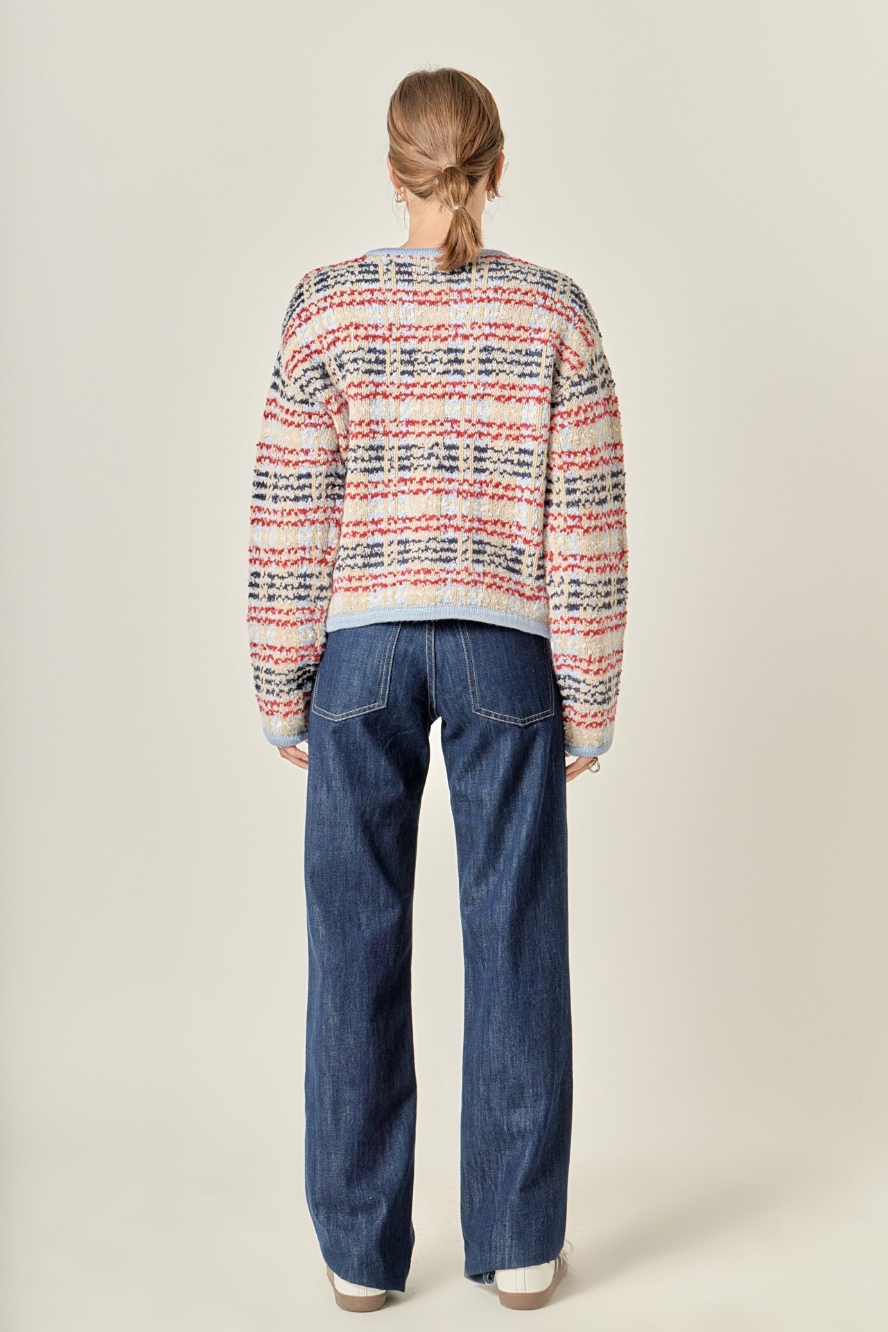 ENGLISH FACTORY - Textured Stripe Jacket - JACKETS available at Objectrare