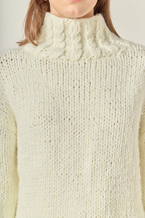 Thick Turtle Neck Sweater