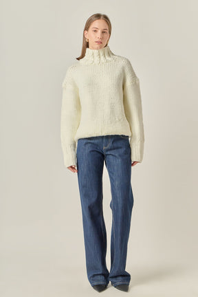 Thick Turtle Neck Sweater