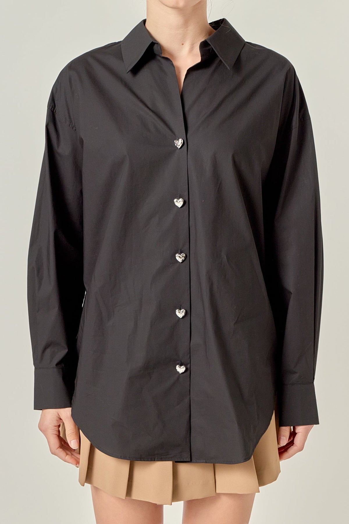 Oversize Collared Shirt