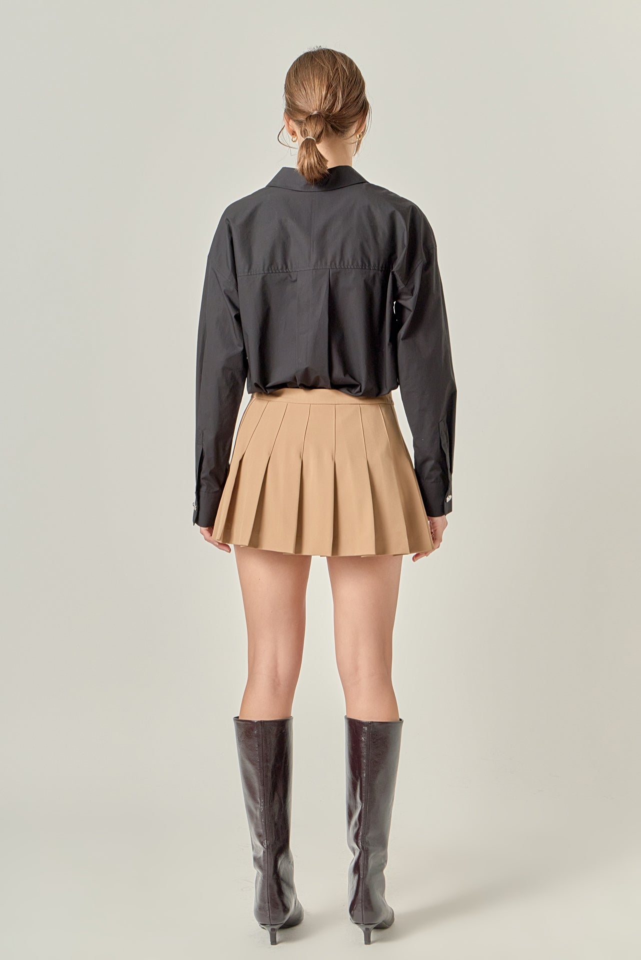 ENGLISH FACTORY - Oversize Collared Shirt - TOPS available at Objectrare