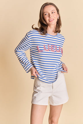 ENDLESS ROSE - Embellishment Sweatshirt - TOPS available at Objectrare