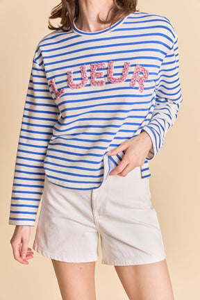 ENDLESS ROSE - Embellishment Sweatshirt - TOPS available at Objectrare