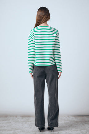 ENDLESS ROSE - Embellishment Sweatshirt - TOPS available at Objectrare