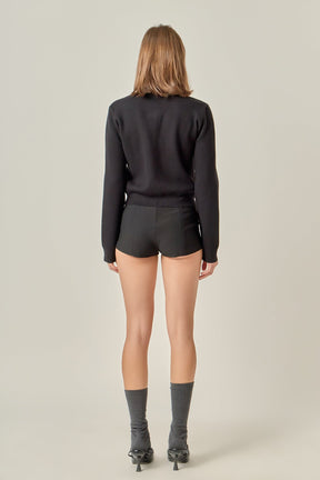 Scalloped Detailed Cardigan