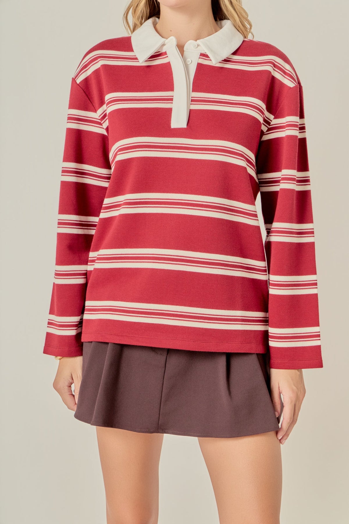 Striped Polo Shirt