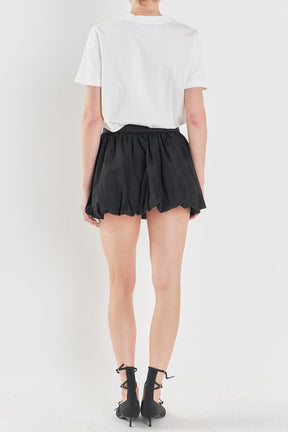 Applique Bow T Shirt