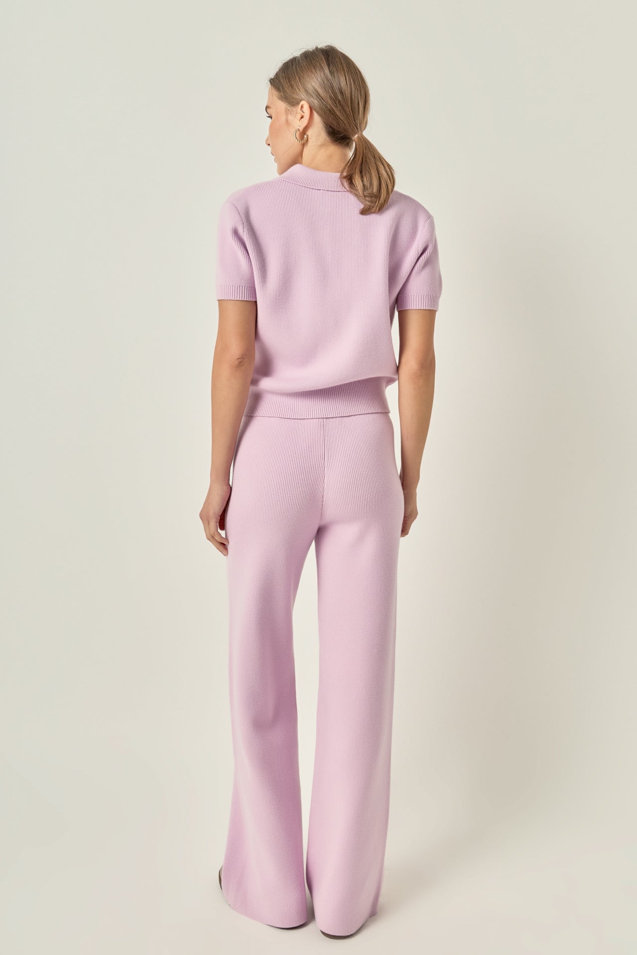 ENGLISH FACTORY - String Knit Pants - PANTS available at Objectrare