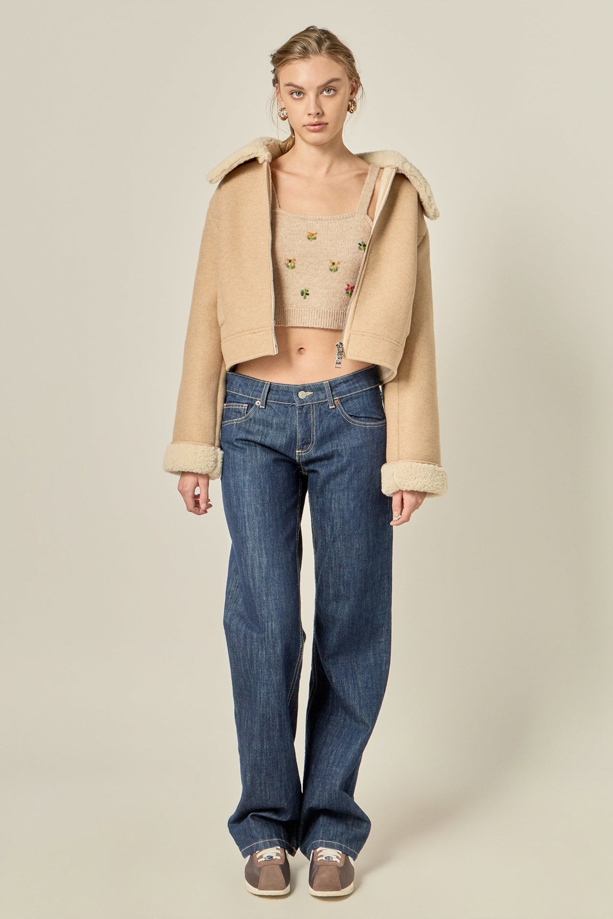 ENGLISH FACTORY - Double Face Soft Jacket - JACKETS available at Objectrare