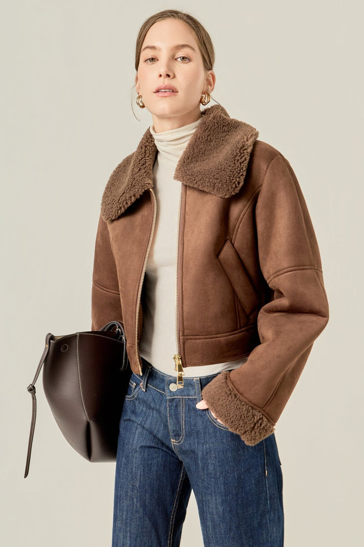 ENGLISH FACTORY - Shearing Jacket - JACKETS available at Objectrare