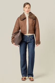 ENGLISH FACTORY - Shearing Jacket - JACKETS available at Objectrare