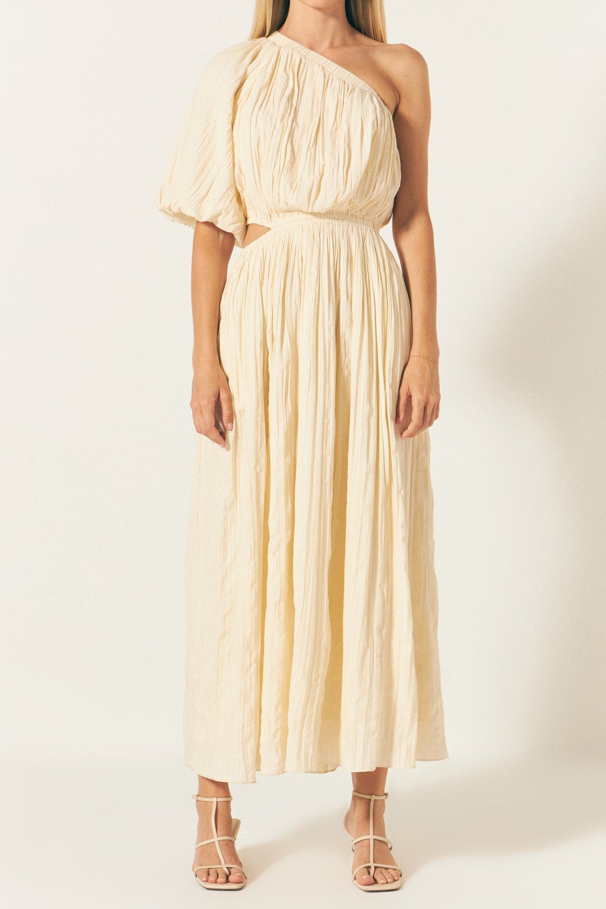 ENDLESS ROSE - Asymmetrical Cut Out Dress - DRESSES available at Objectrare