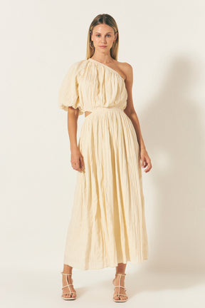 ENDLESS ROSE - Asymmetrical Cut Out Dress - DRESSES available at Objectrare