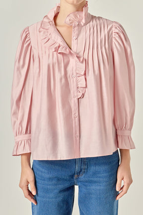 Ruffle Detailed Blouse