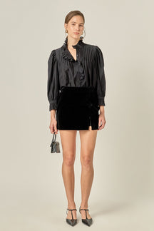 ENGLISH FACTORY - Ruffle Detailed Blouse - TOPS available at Objectrare