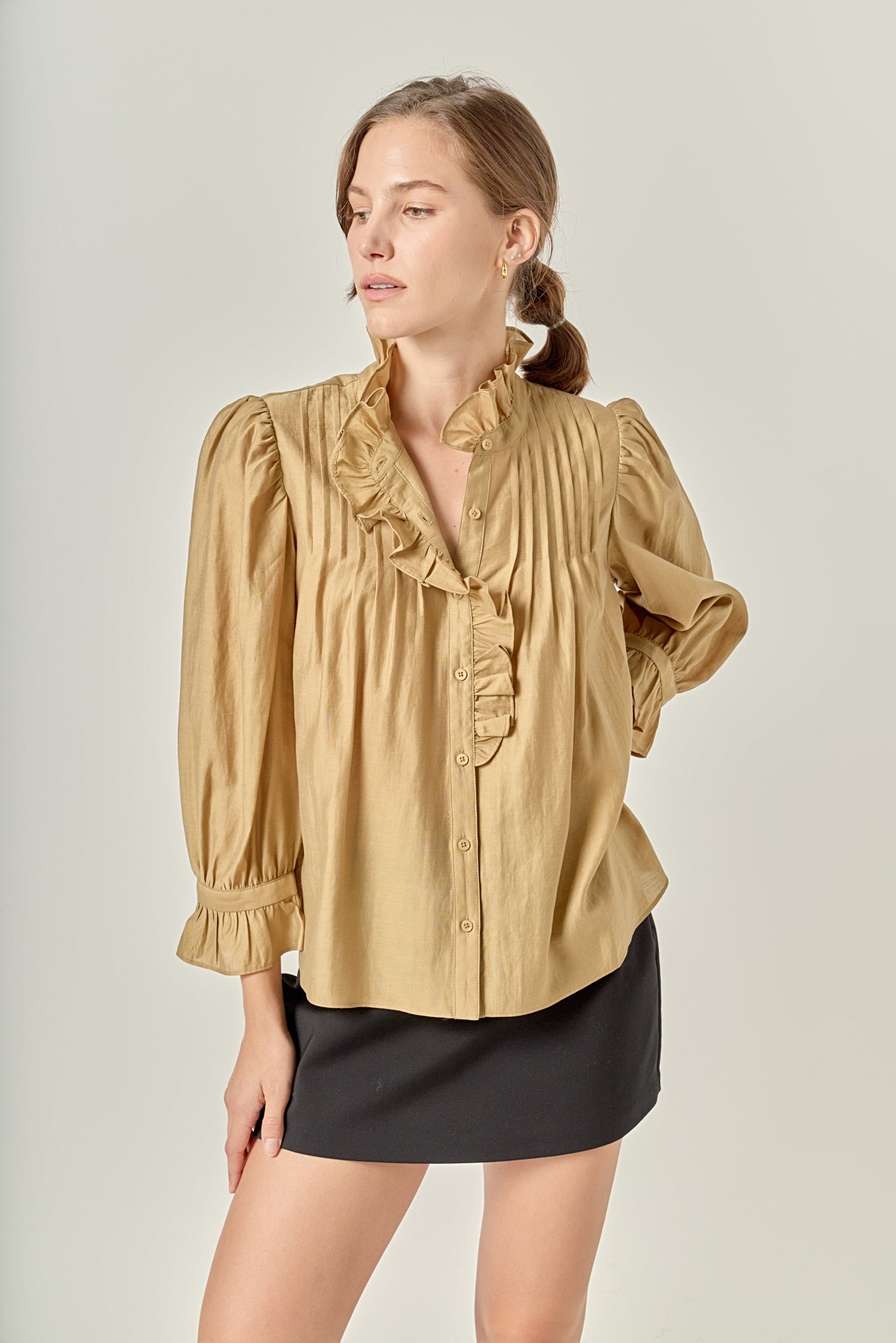 Ruffle Detailed Blouse