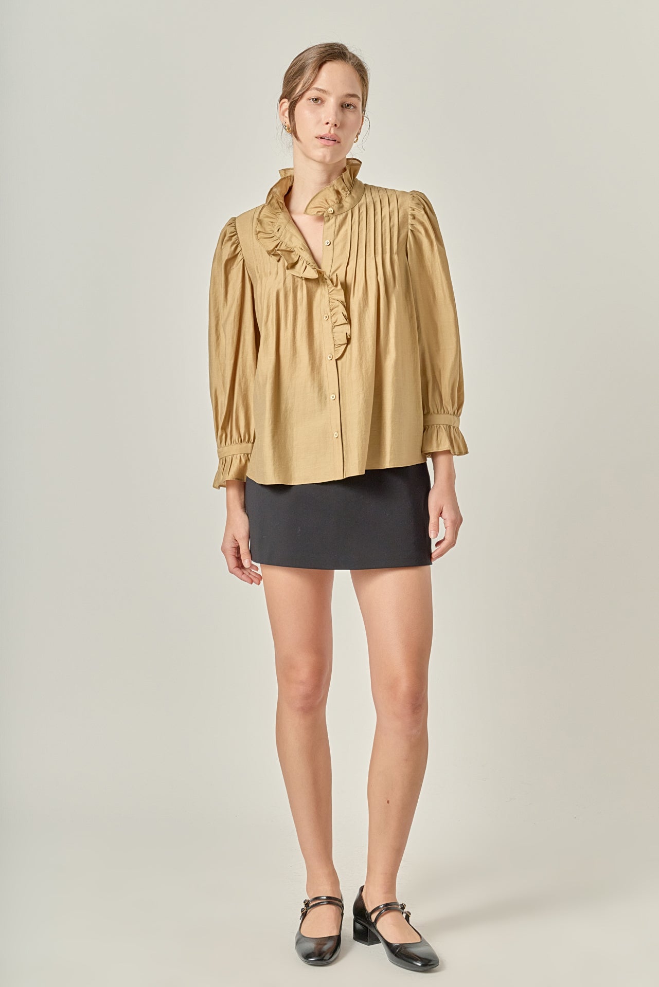 ENGLISH FACTORY - Ruffle Detailed Blouse - TOPS available at Objectrare